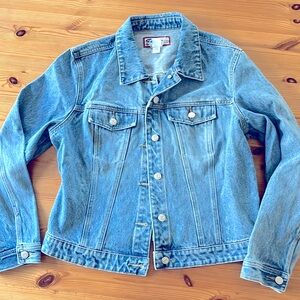 Vintage Light Wash 90s Cotton Denim Jacket